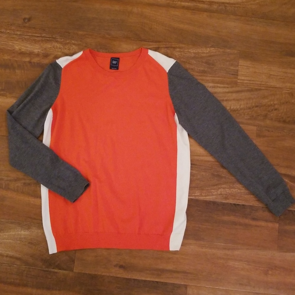 GAP color block sweater - Large